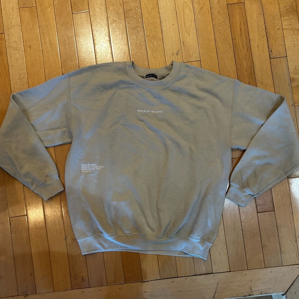 Drmers Club Take What You Need sweatshirt crewneck hoodie one size oversized uni